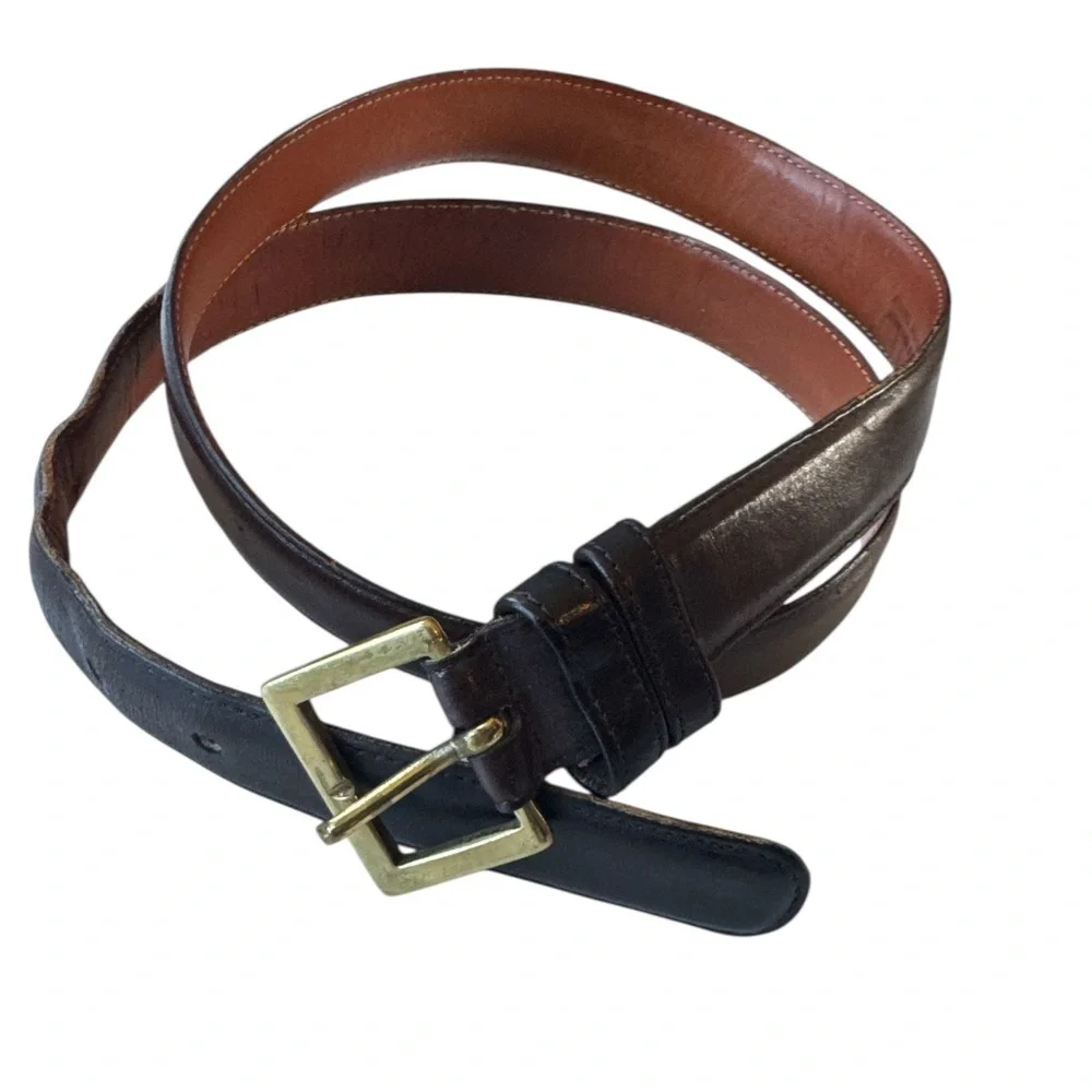 Vintage Coach Men’s leather belt size 40